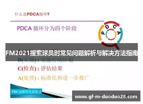 FM2021搜索球员时常见问题解析与解决方法指南