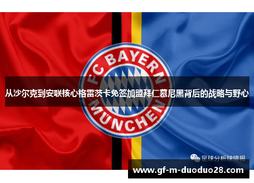 从沙尔克到安联核心格雷茨卡免签加盟拜仁慕尼黑背后的战略与野心